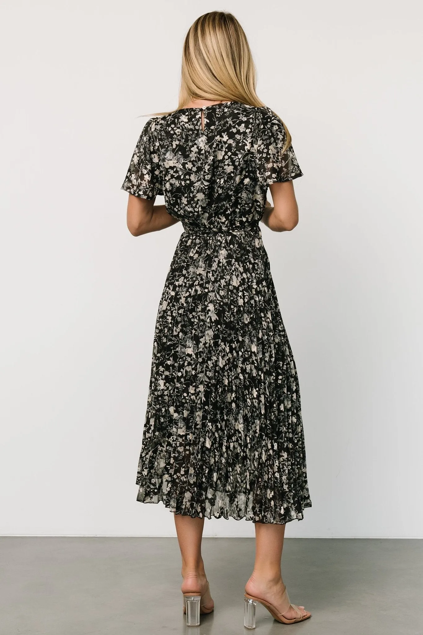 Alexandra Pleated Dress | Black + Slate sold by Baltic Born product image thumbnail 5