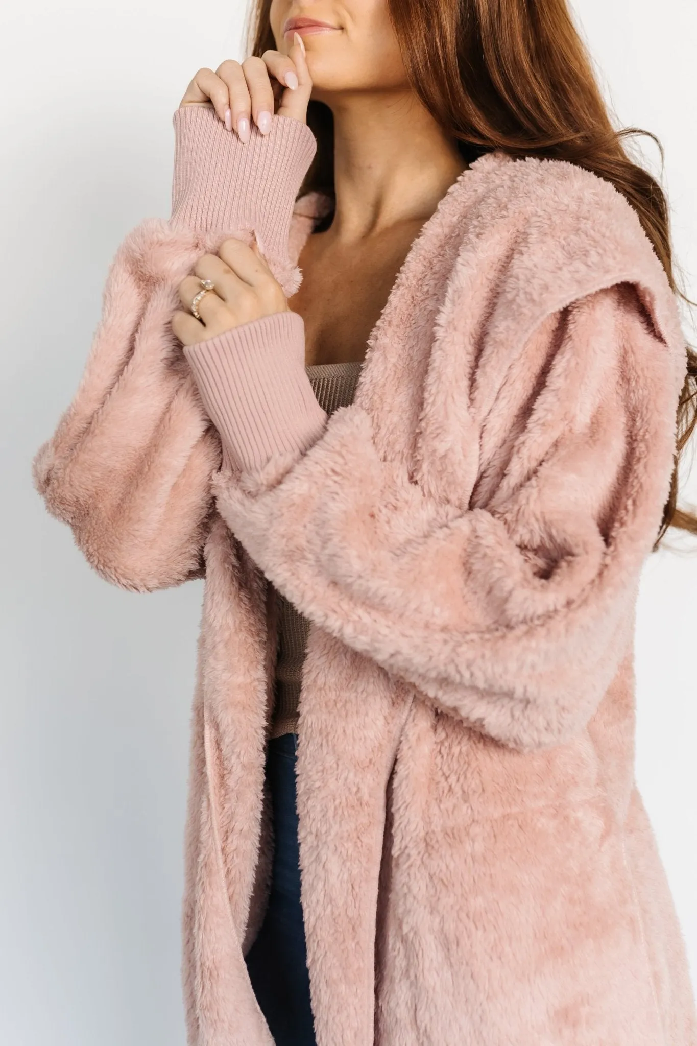Melrose Teddy Jacket | Blush sold by Baltic Born product image thumbnail 3