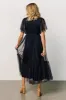 Martha Smocked Tulle Dress | Navy sold by Baltic Born
