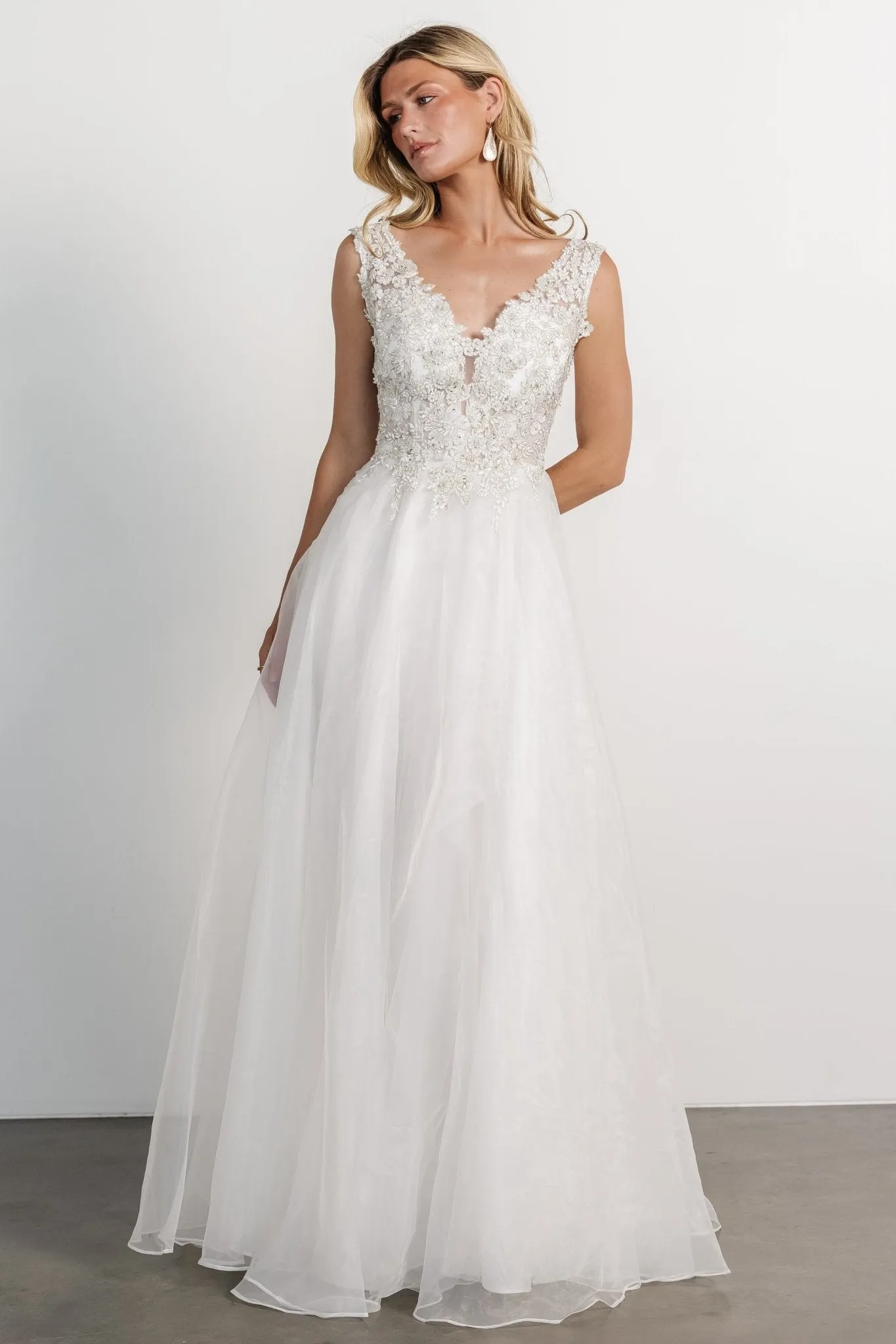 Majestic Bridal Gown | White sold by Baltic Born product image thumbnail 5