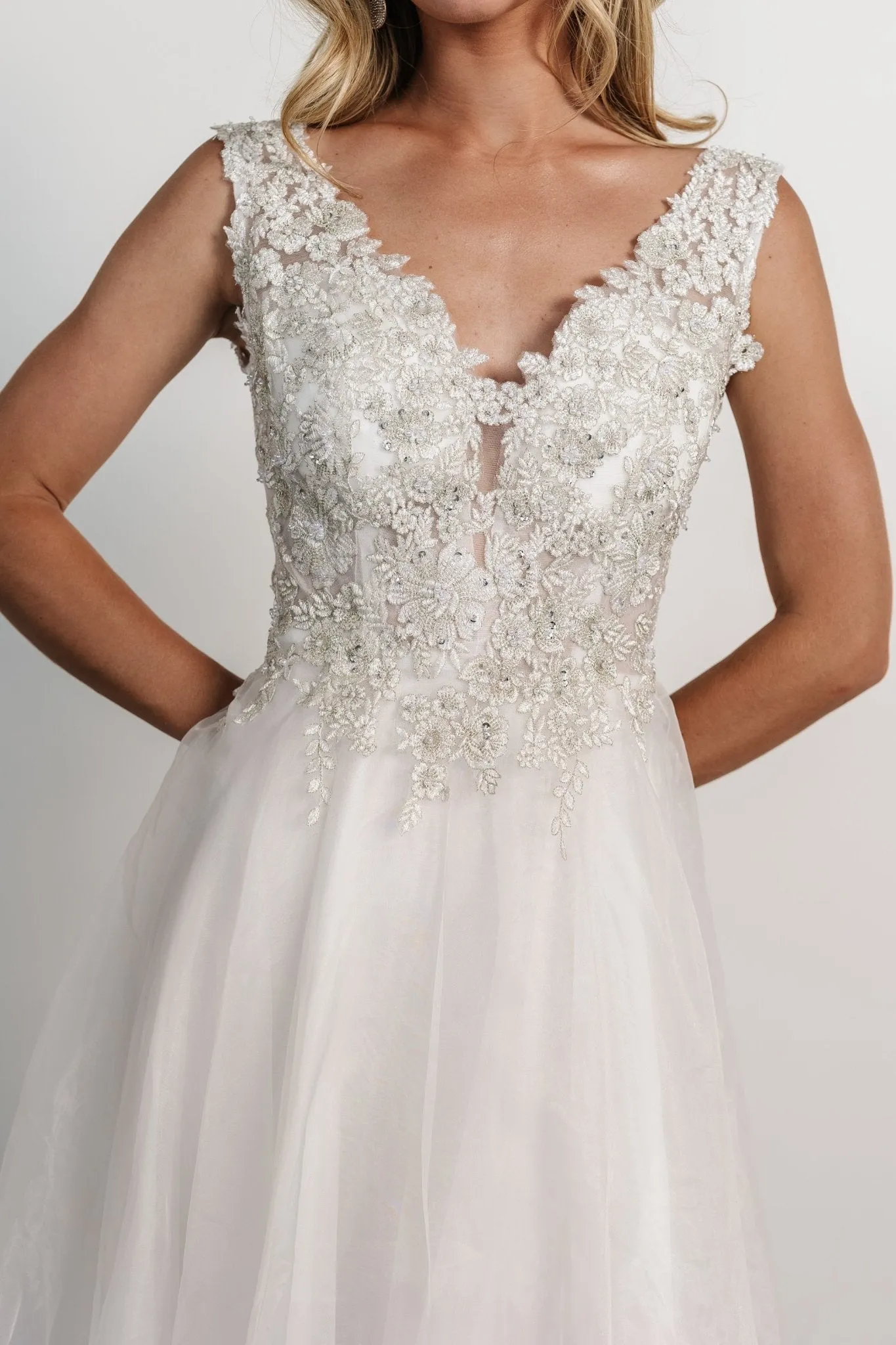 Majestic Bridal Gown | White sold by Baltic Born product image thumbnail 2