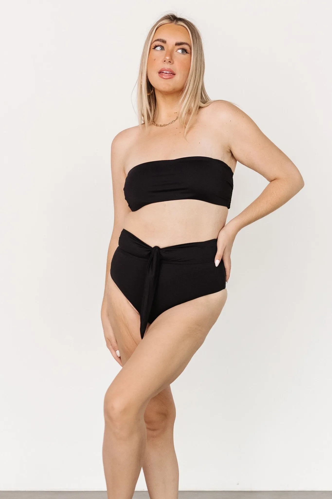 Milos Bikini Top | Black sold by Baltic Born product image thumbnail 3
