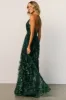 Lucienne Shimmer Maxi Gown | Emerald sold by Baltic Born