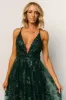 Lucienne Shimmer Maxi Gown | Emerald sold by Baltic Born