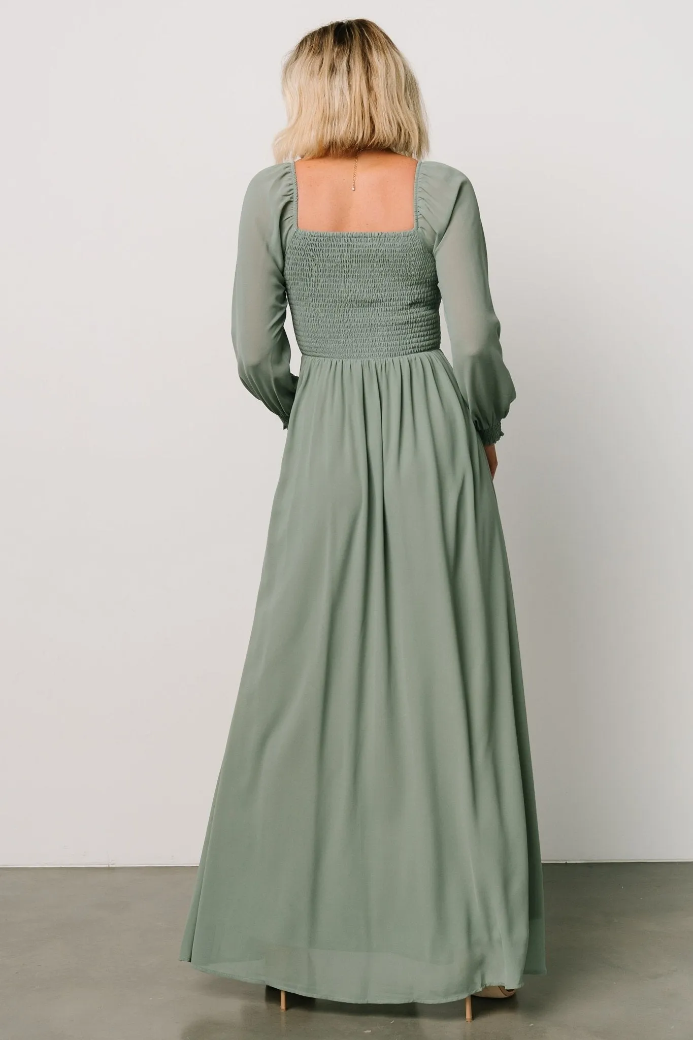 Giselle Maxi Dress | Eucalyptus sold by Baltic Born product image thumbnail 4