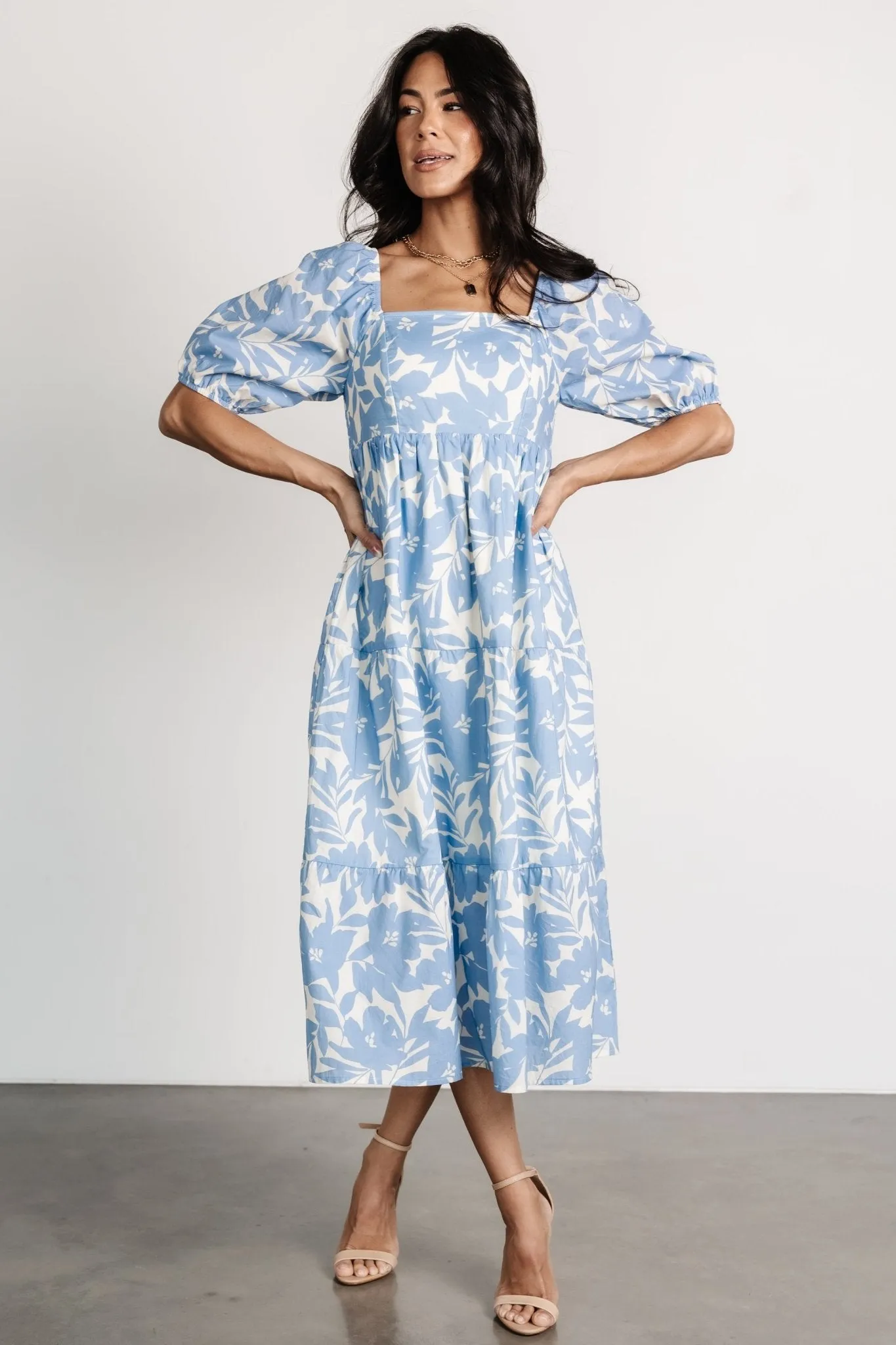 Keaton Midi Dress | Blue Print sold by Baltic Born product image thumbnail 5