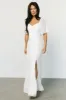 Sierra Sweetheart Maxi Dress | White sold by Baltic Born