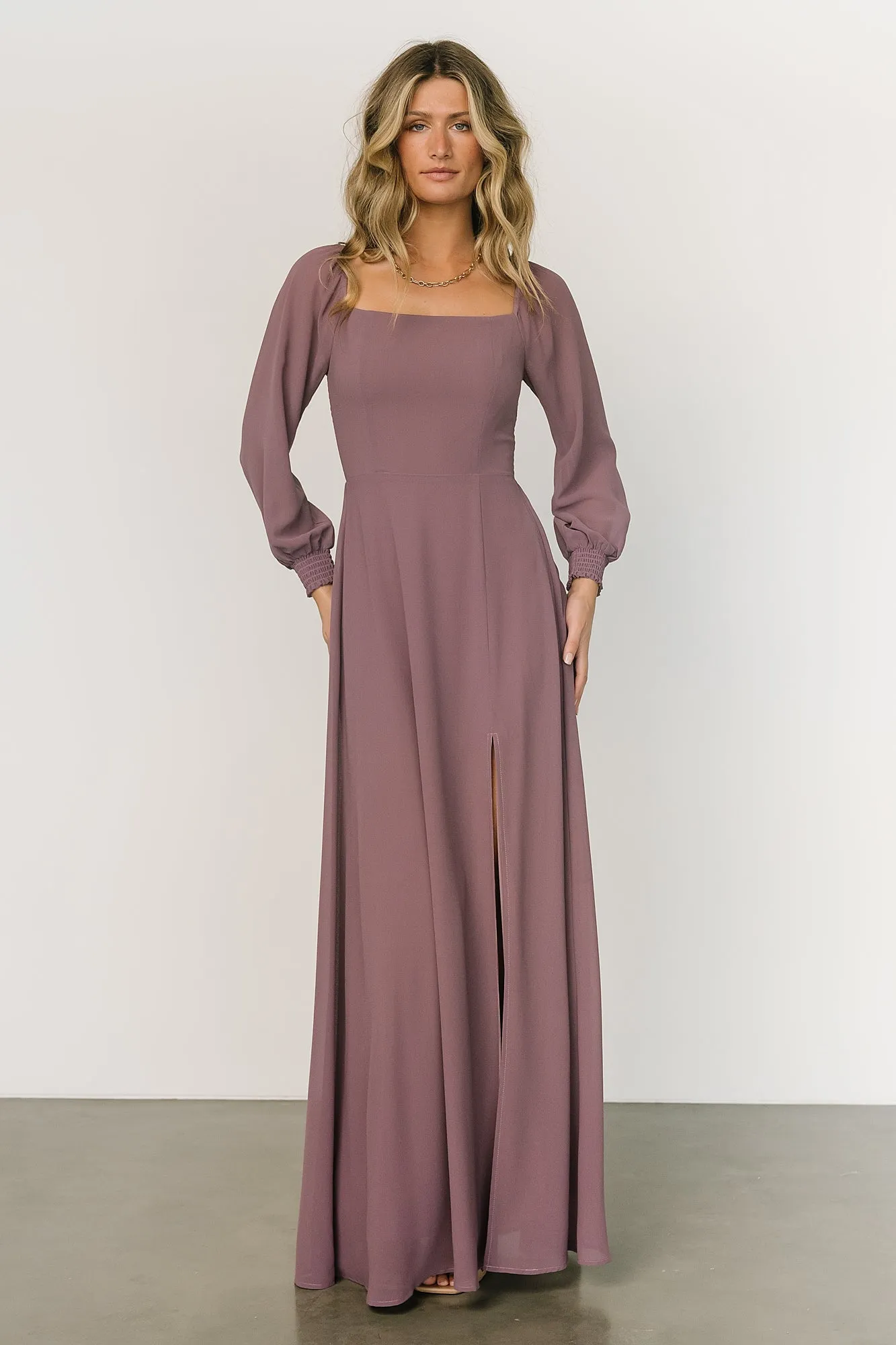 Giselle Maxi Dress | Vintage Plum sold by Baltic Born