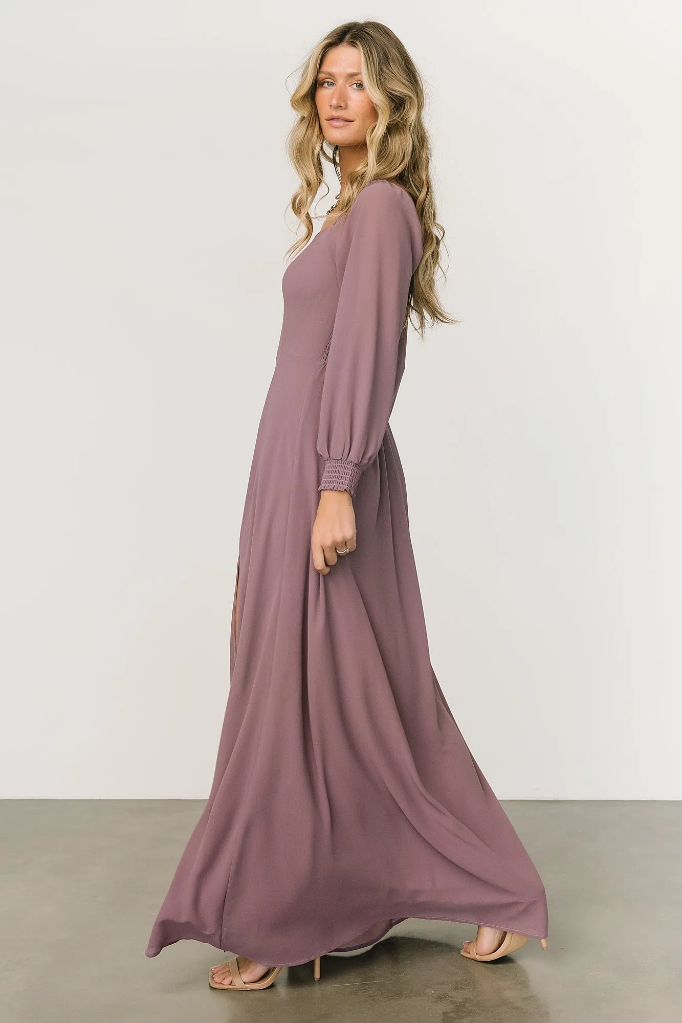 Giselle Maxi Dress | Vintage Plum sold by Baltic Born product image thumbnail 5