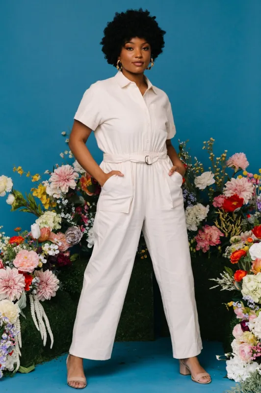 Newport Jumpsuit | Cream sold by Baltic Born