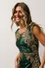 Azura Sequin Gown | Green + Gold sold by Baltic Born
