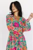 Wesley Mini Dress | Green Multi sold by Baltic Born