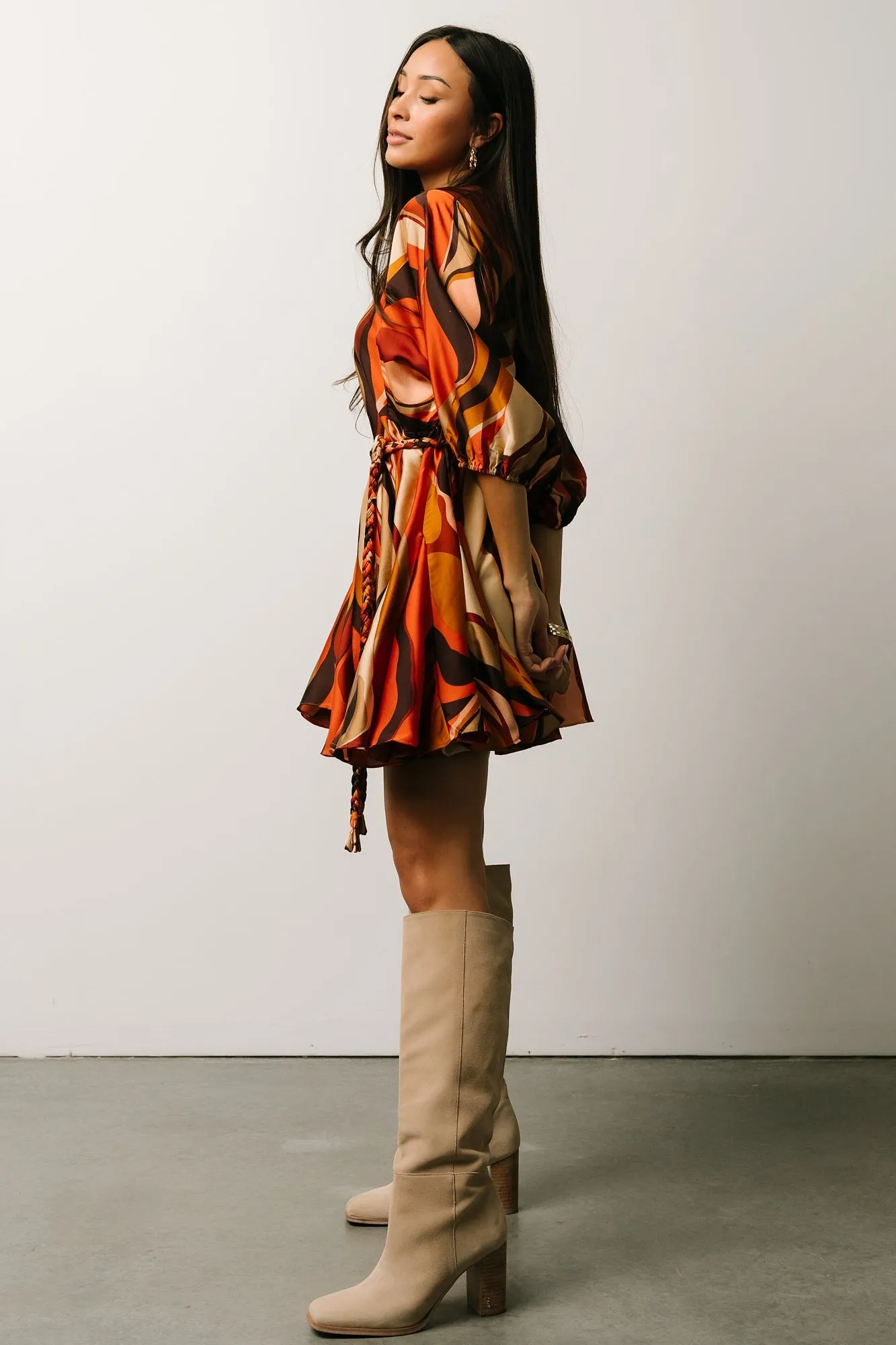 Esma Mini Dress | Rust Multi sold by Baltic Born product image thumbnail 2