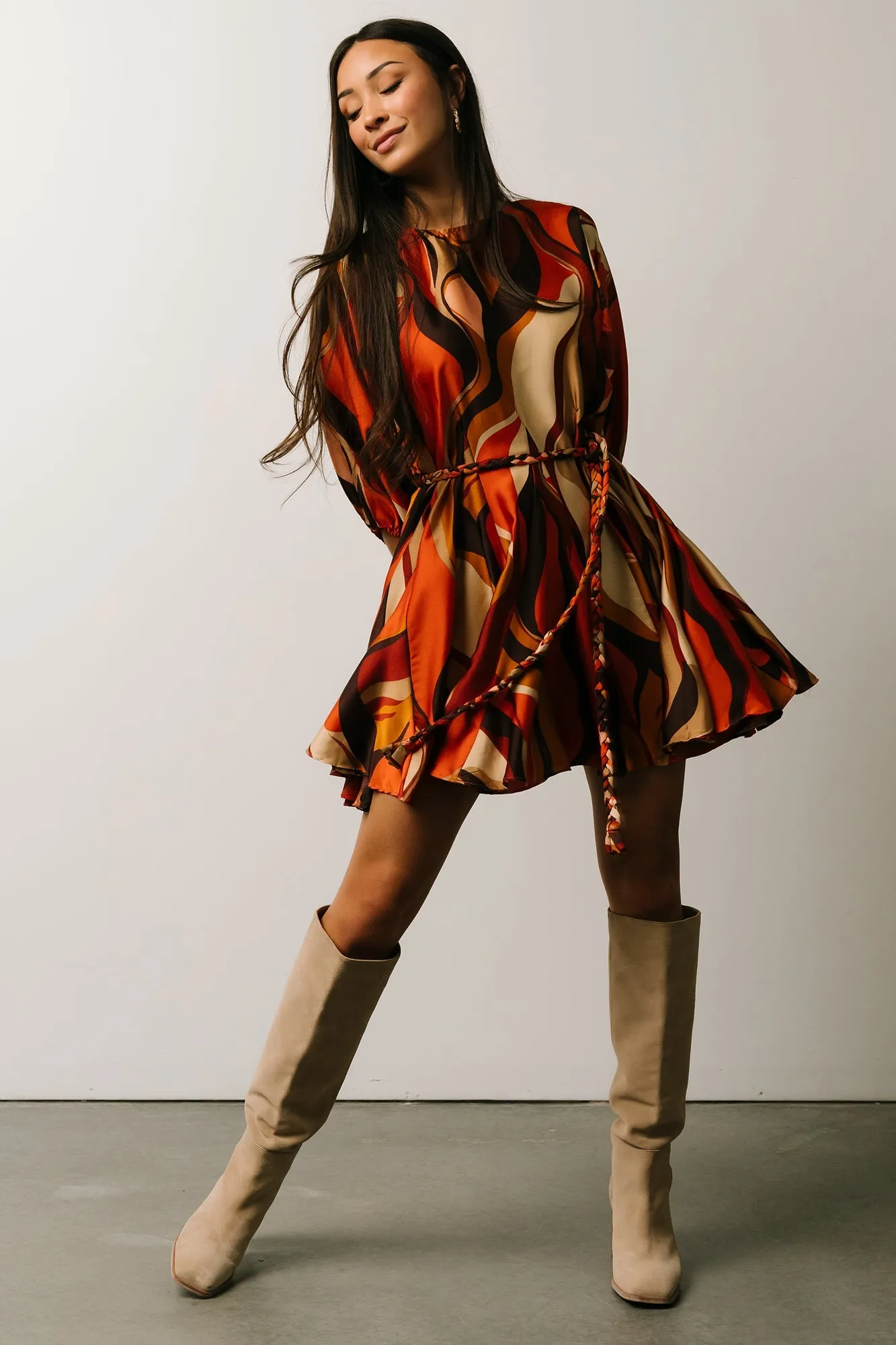 Esma Mini Dress | Rust Multi sold by Baltic Born product image thumbnail 4