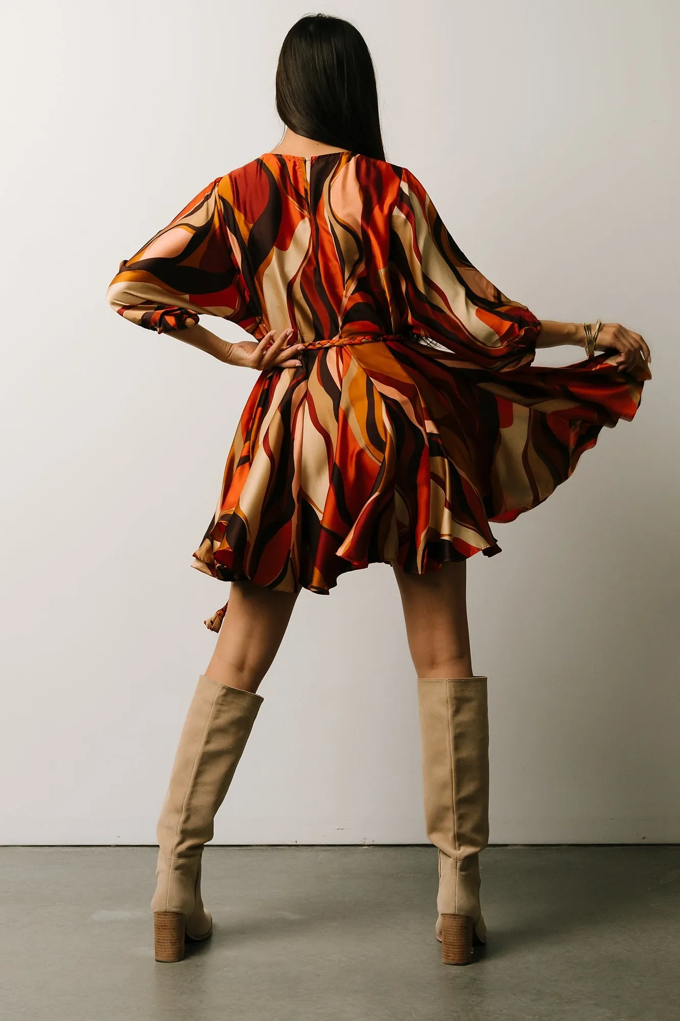Esma Mini Dress | Rust Multi sold by Baltic Born product image thumbnail 5
