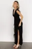 Annika Sequin Mesh Maxi Dress | Black sold by Baltic Born