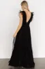 Annika Sequin Mesh Maxi Dress | Black sold by Baltic Born
