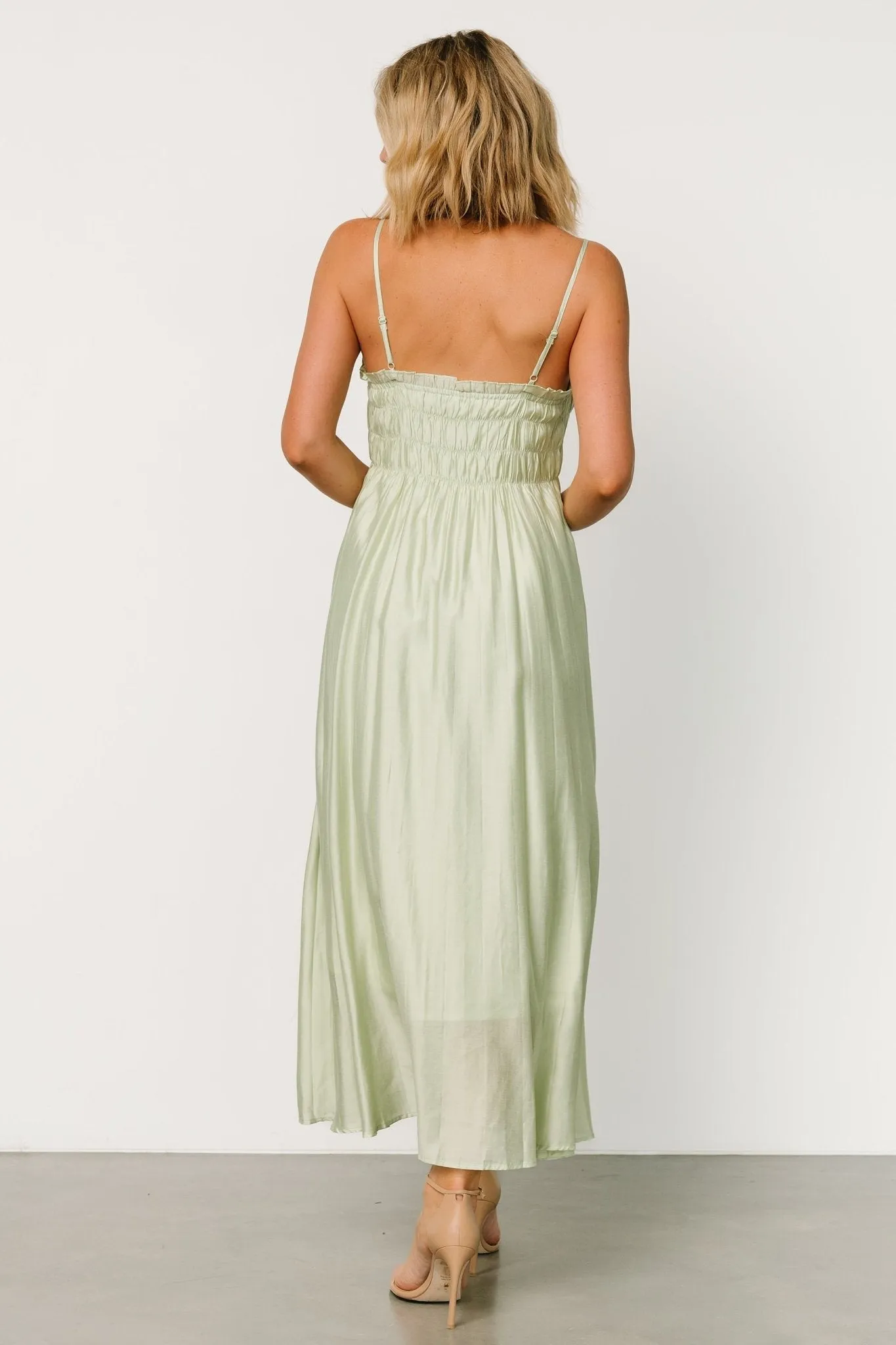 Hattie Maxi Dress | Light Sage sold by Baltic Born product image thumbnail 5