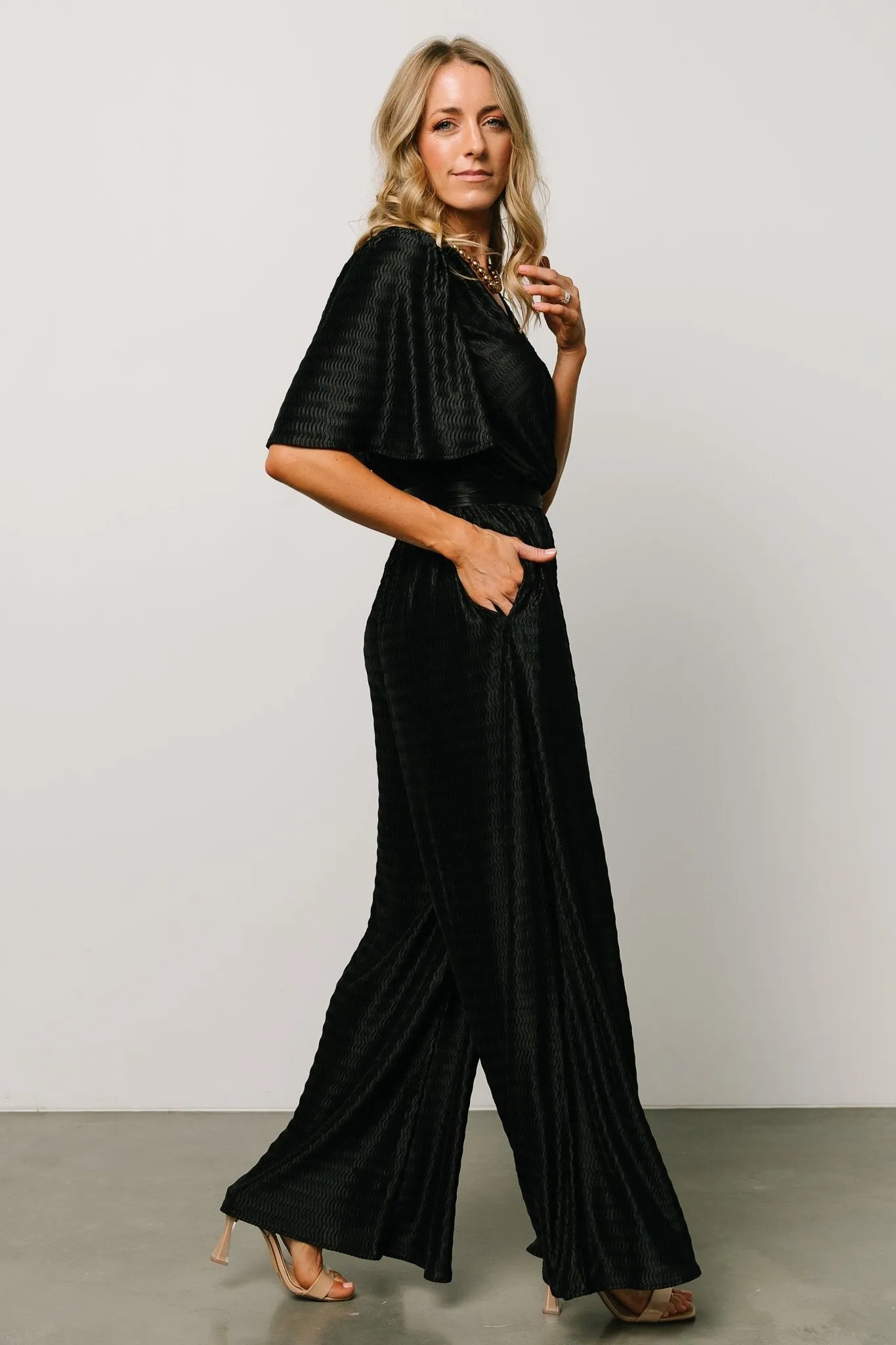 Nolita Jumpsuit | Black sold by Baltic Born product image thumbnail 3