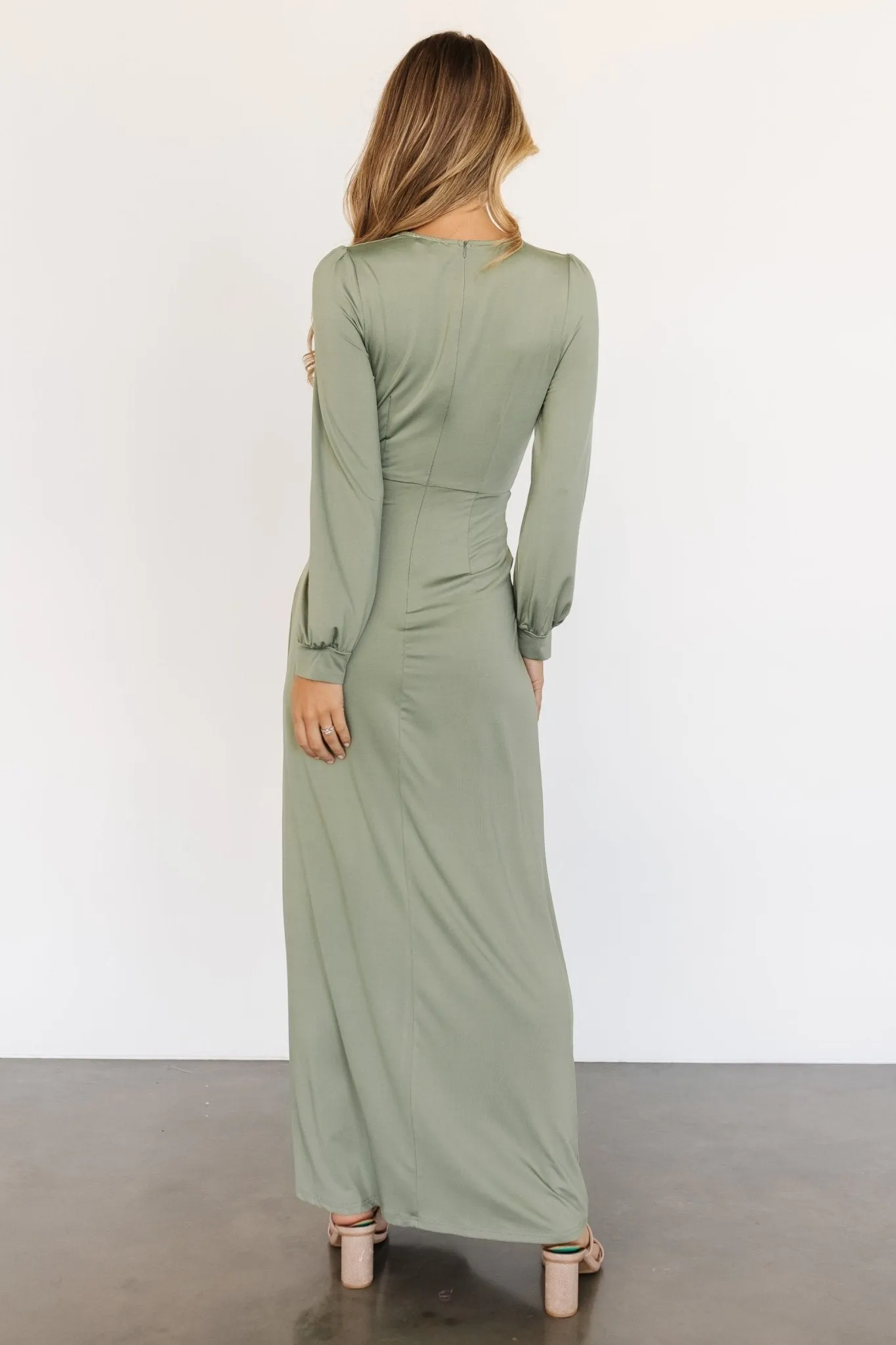 Keira Maxi Dress | Dusty Sage sold by Baltic Born product image thumbnail 5