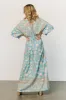 Laken Maxi Dress | Blue Multi sold by Baltic Born
