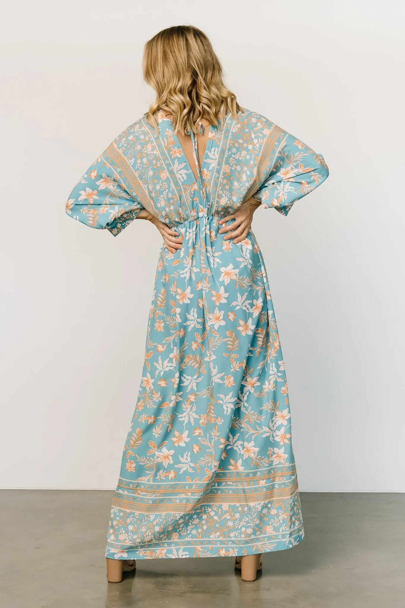 Laken Maxi Dress | Blue Multi sold by Baltic Born product image thumbnail 2