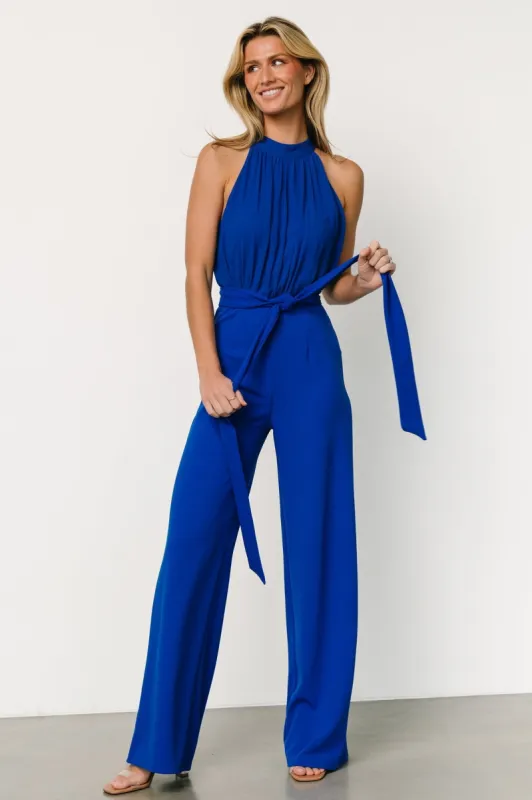 Erin Jumpsuit | Cobalt sold by Baltic Born