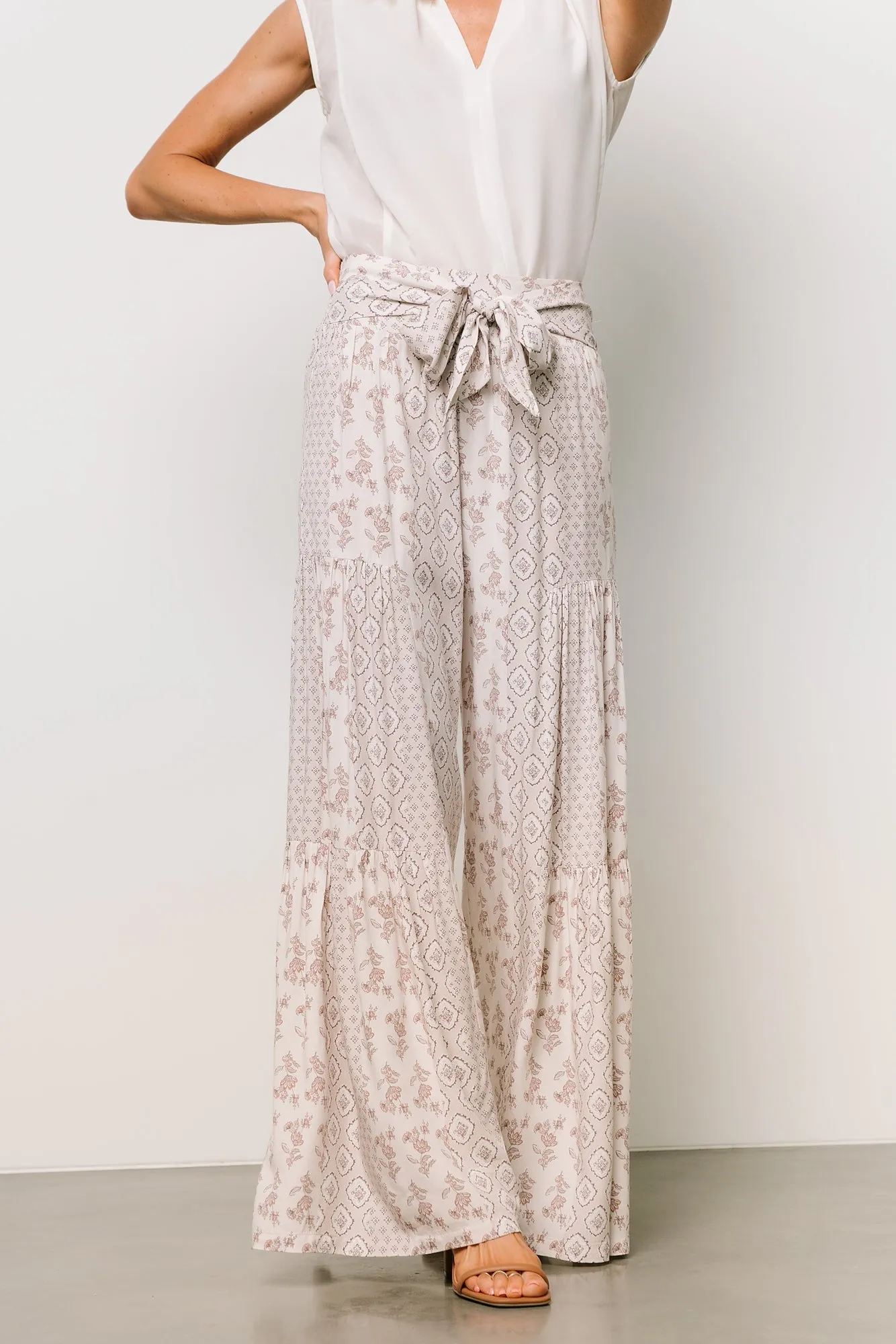 San Sebastian Pants | Tan Multi sold by Baltic Born product image thumbnail 5