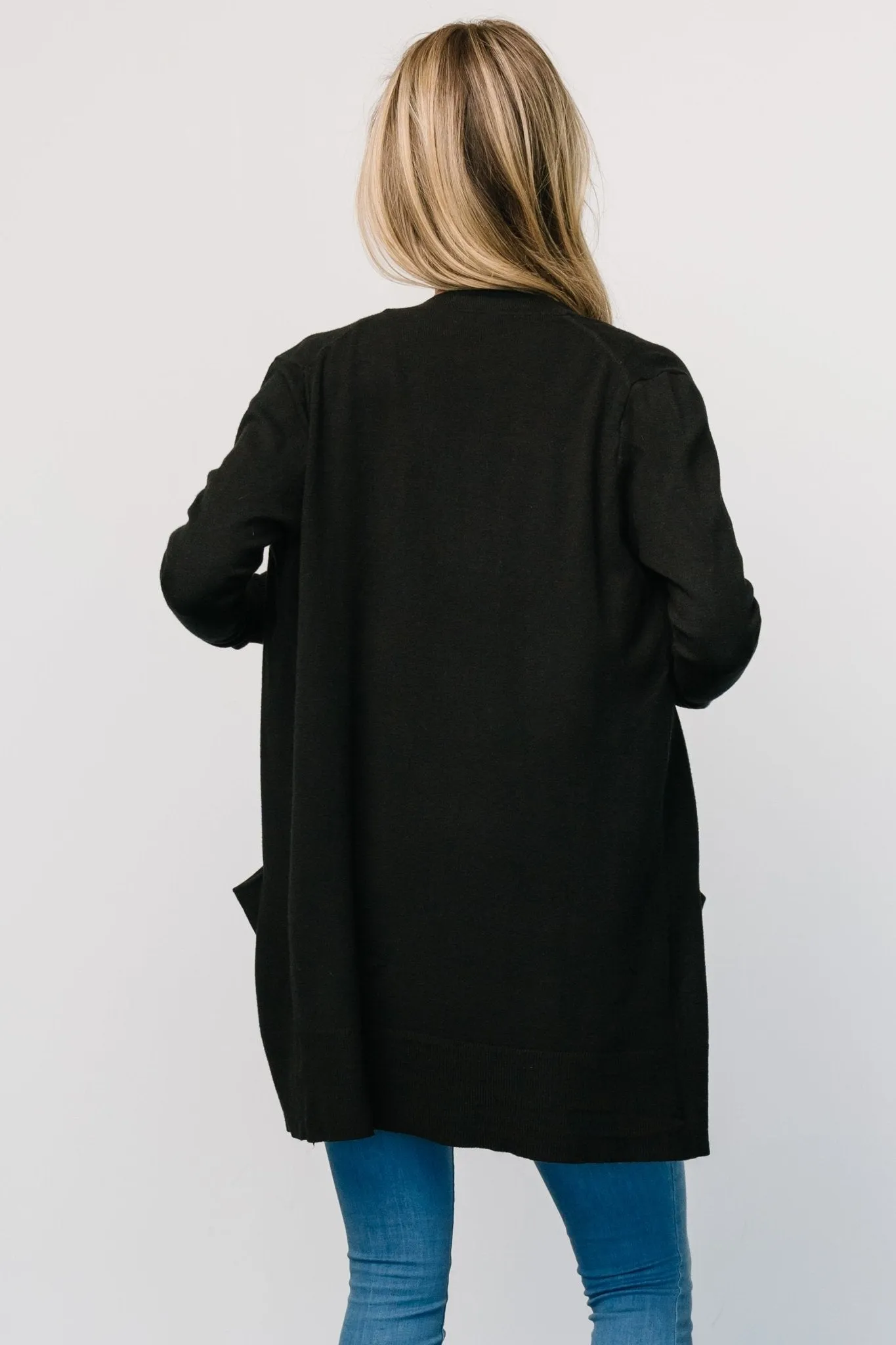 Edison Cardigan | Black sold by Baltic Born product image thumbnail 5