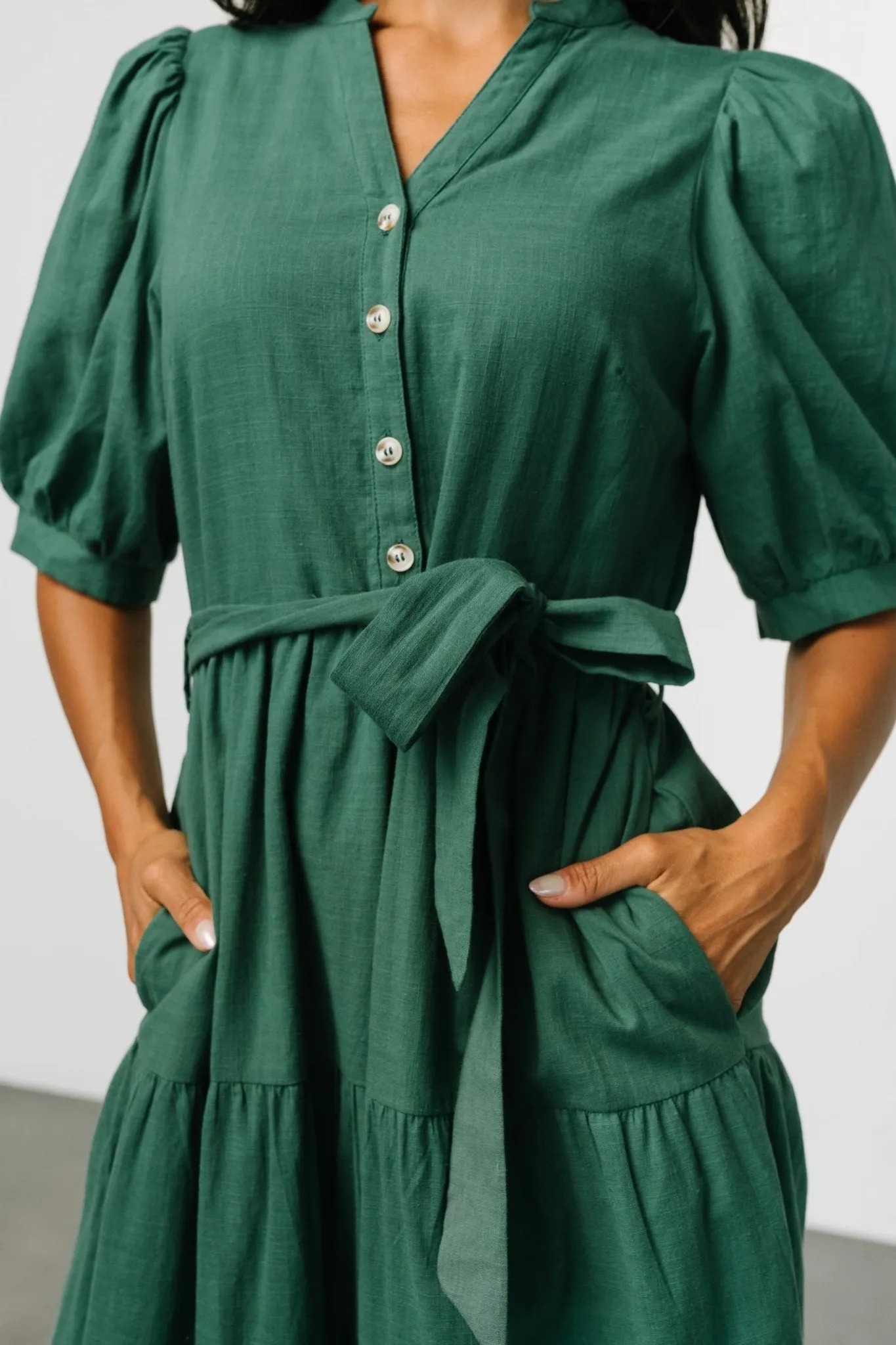 Camille Maxi Dress | Vintage Green sold by Baltic Born product image thumbnail 2