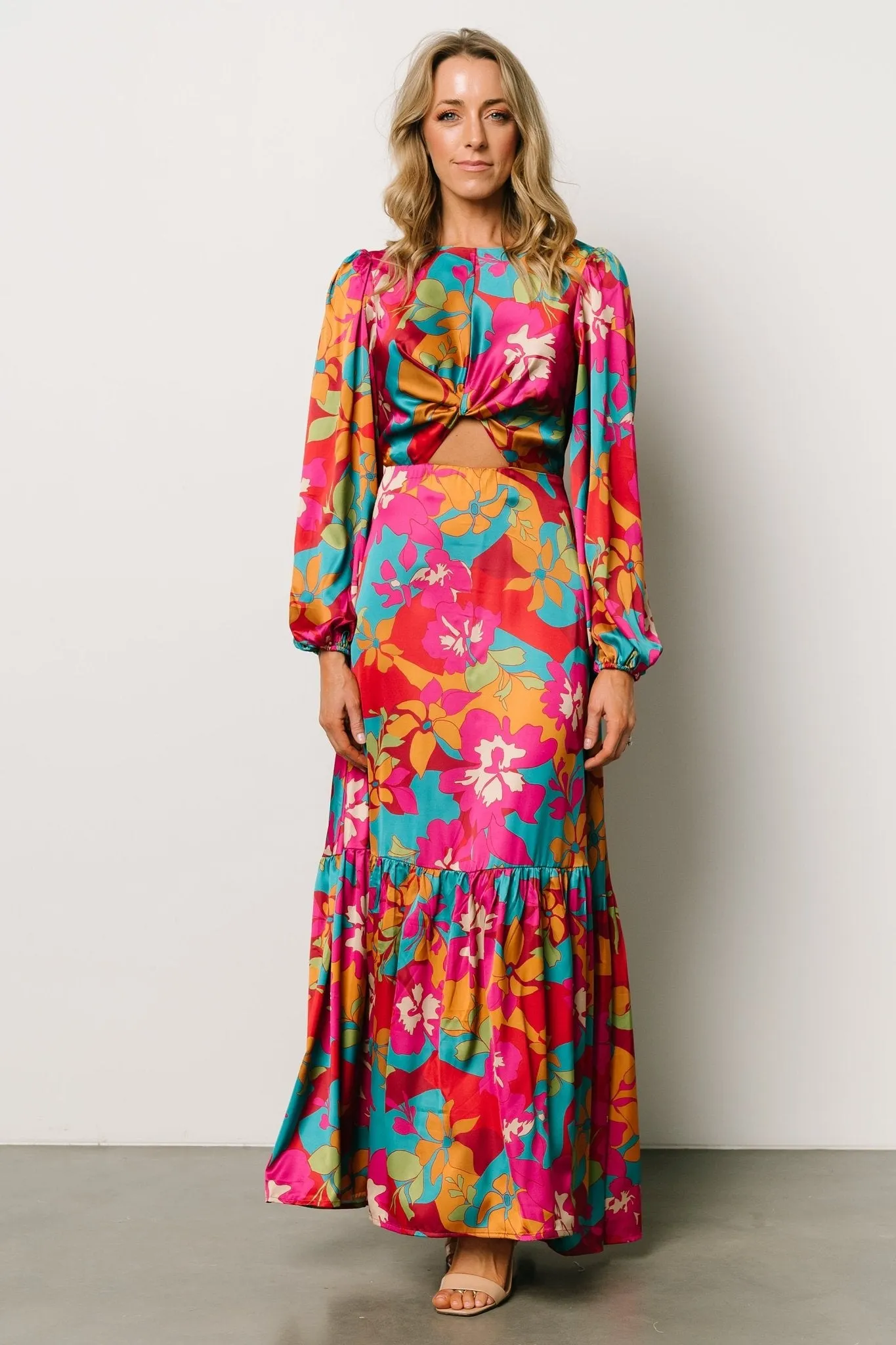 Paradisia Cut Out Maxi Dress | Multi sold by Baltic Born product image thumbnail 3
