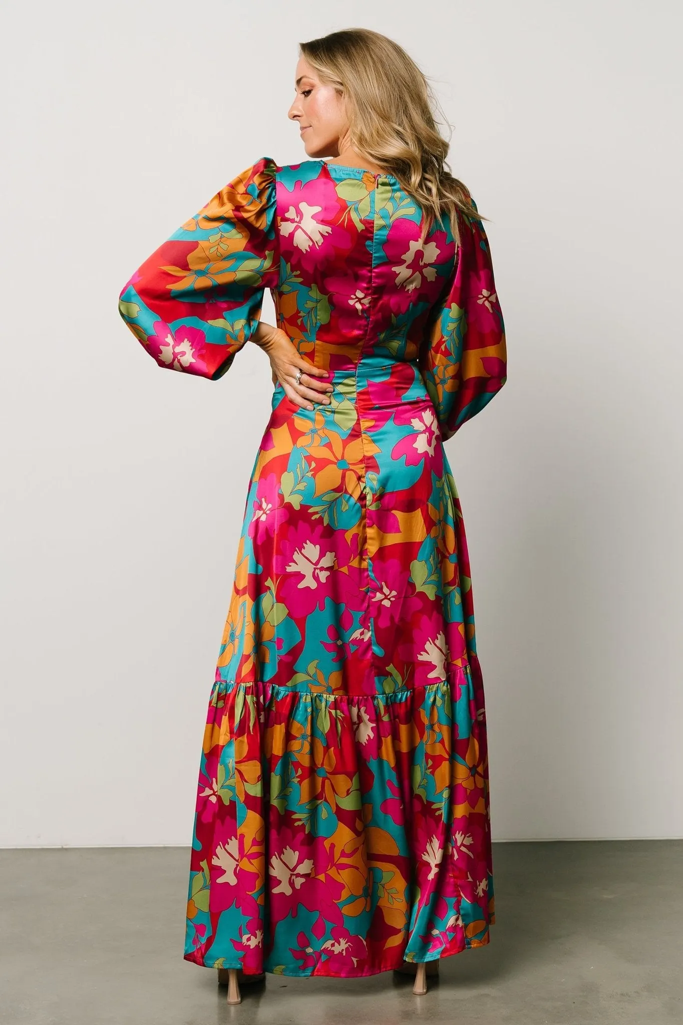 Paradisia Cut Out Maxi Dress | Multi sold by Baltic Born product image thumbnail 4