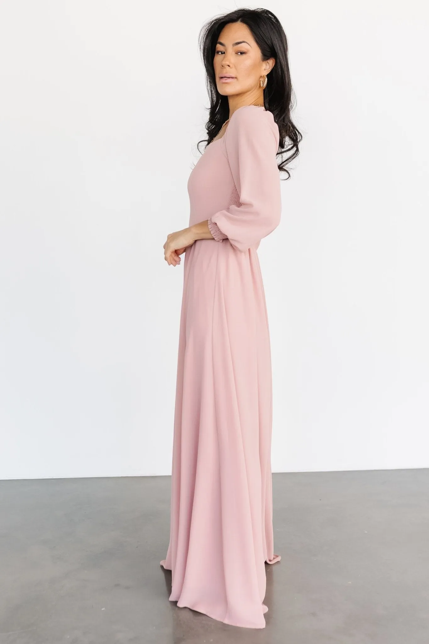 Giselle Maxi Dress | Blush sold by Baltic Born product image thumbnail 5