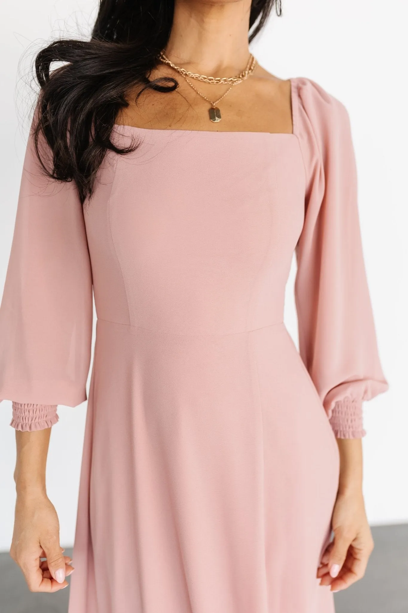 Giselle Maxi Dress | Blush sold by Baltic Born product image thumbnail 4