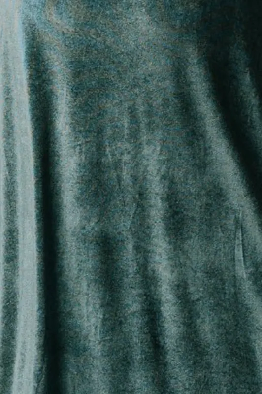 Fabric Swatch - Meghan Velvet | Persian Blue sold by Baltic Born