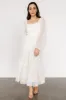 Katrina Tulle Maxi Dress | Cream sold by Baltic Born