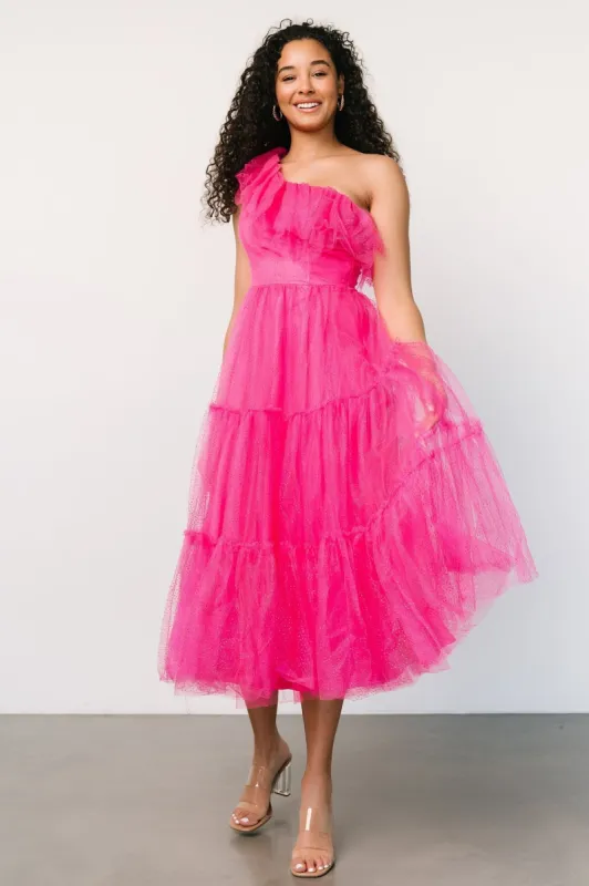 Anessa Tulle Dress | Fuchsia sold by Baltic Born