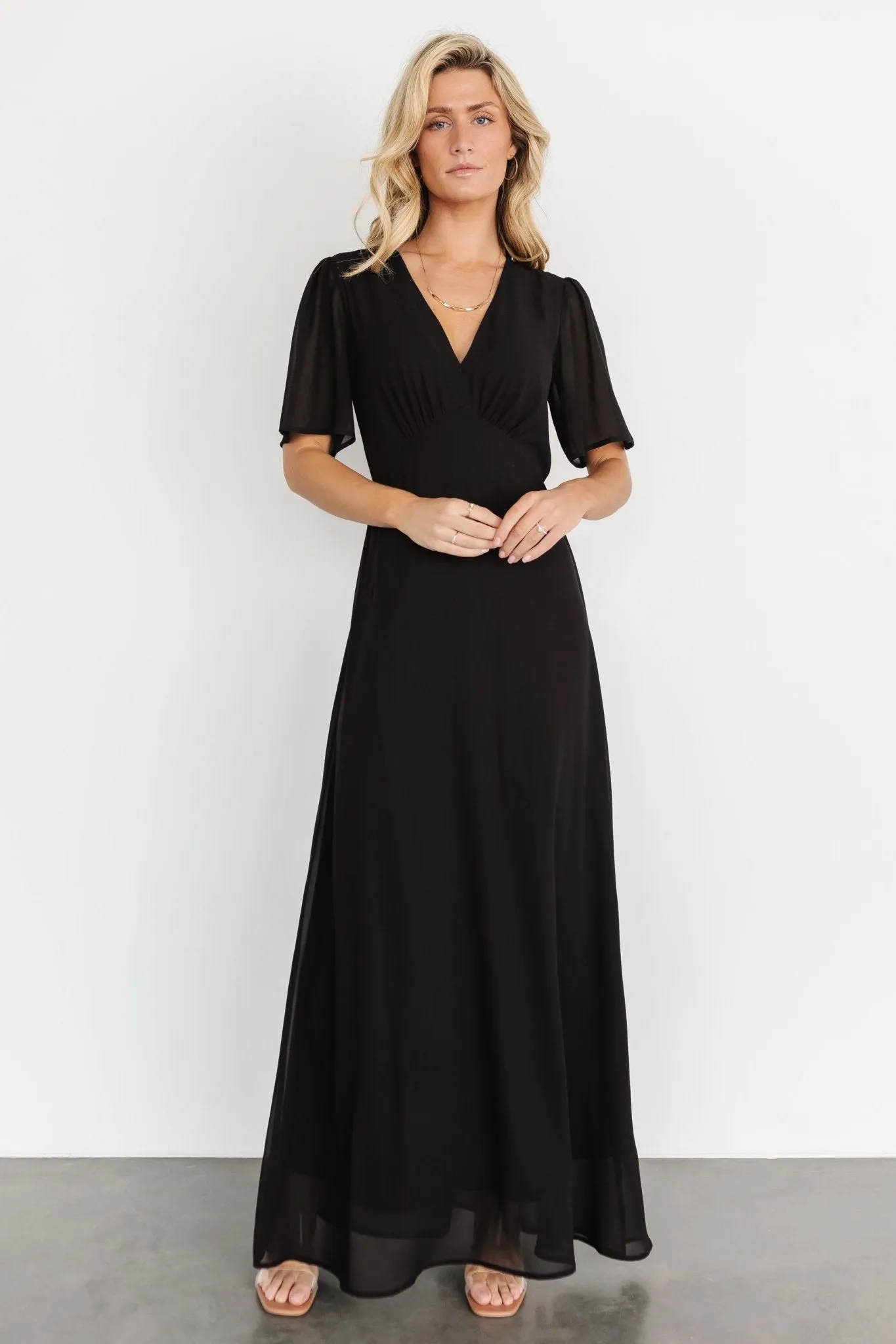 Esti Maxi Dress | Black sold by Baltic Born product image thumbnail 3
