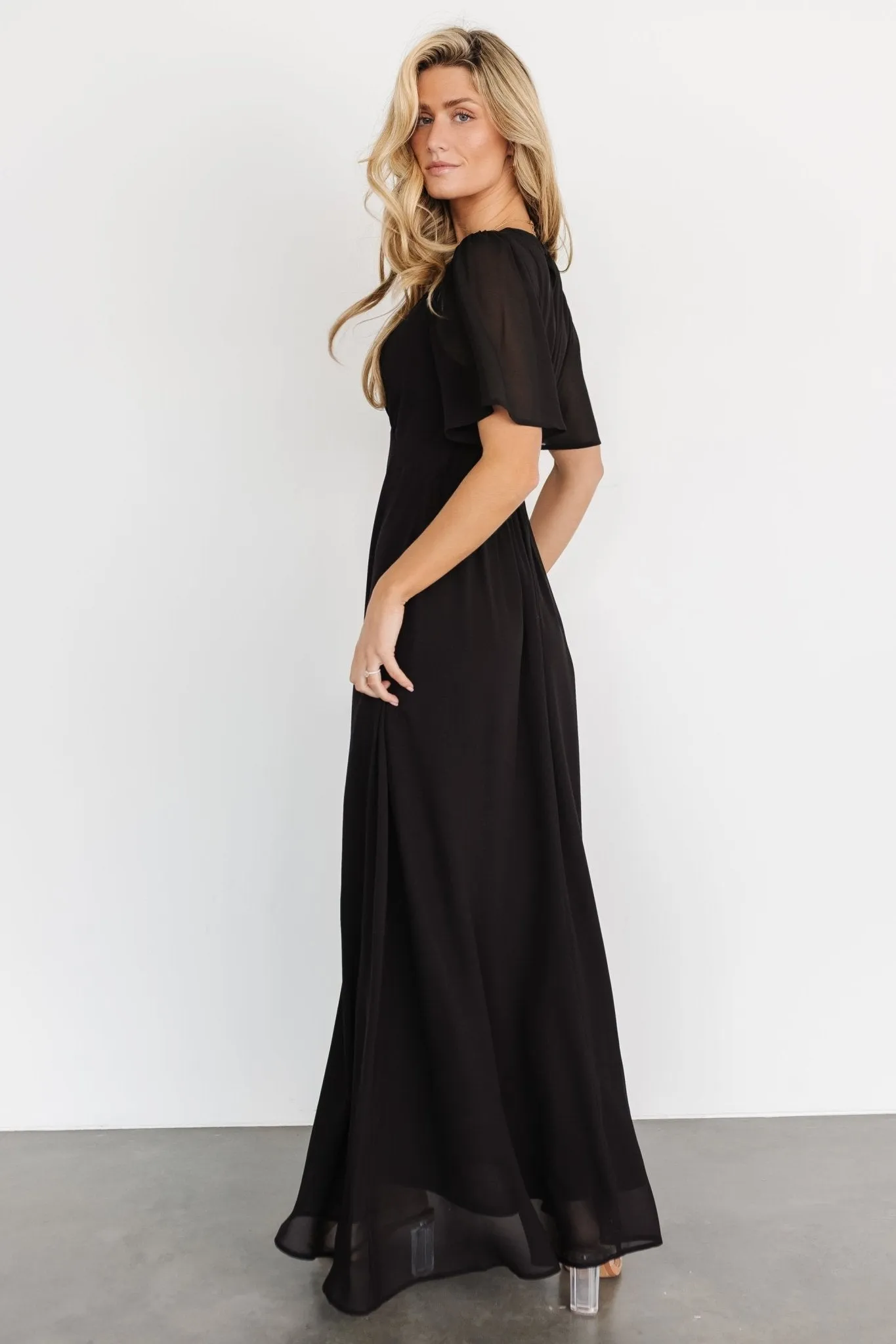 Esti Maxi Dress | Black sold by Baltic Born product image thumbnail 5