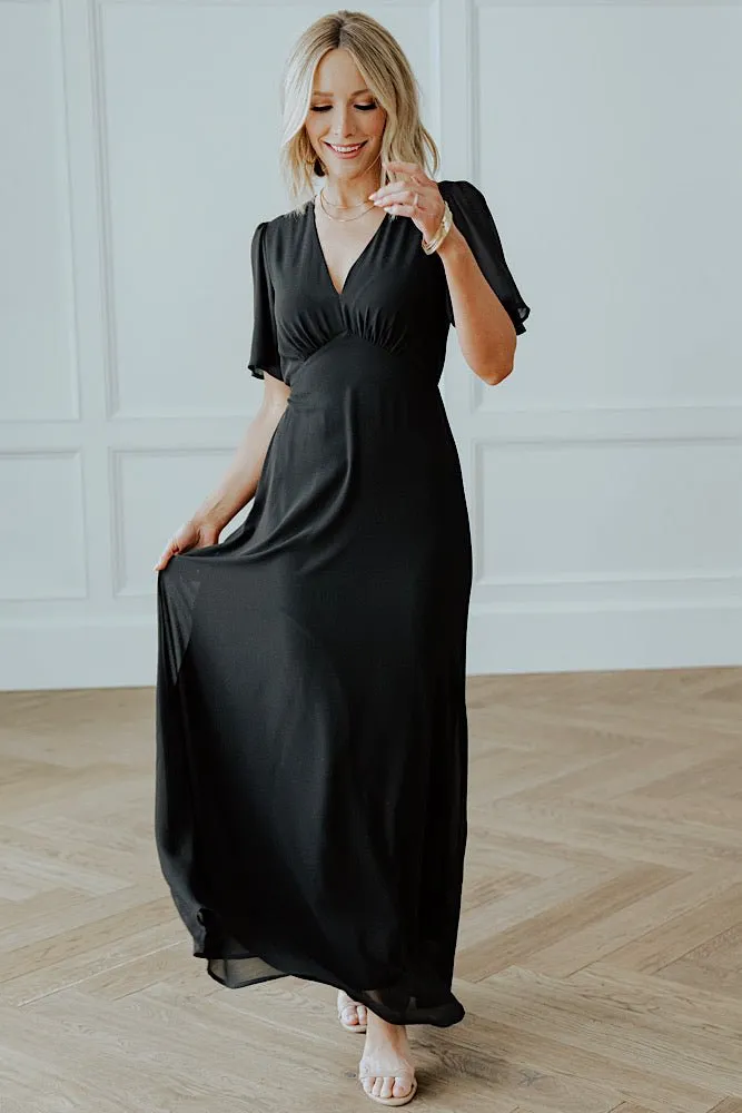 Esti Maxi Dress | Black sold by Baltic Born