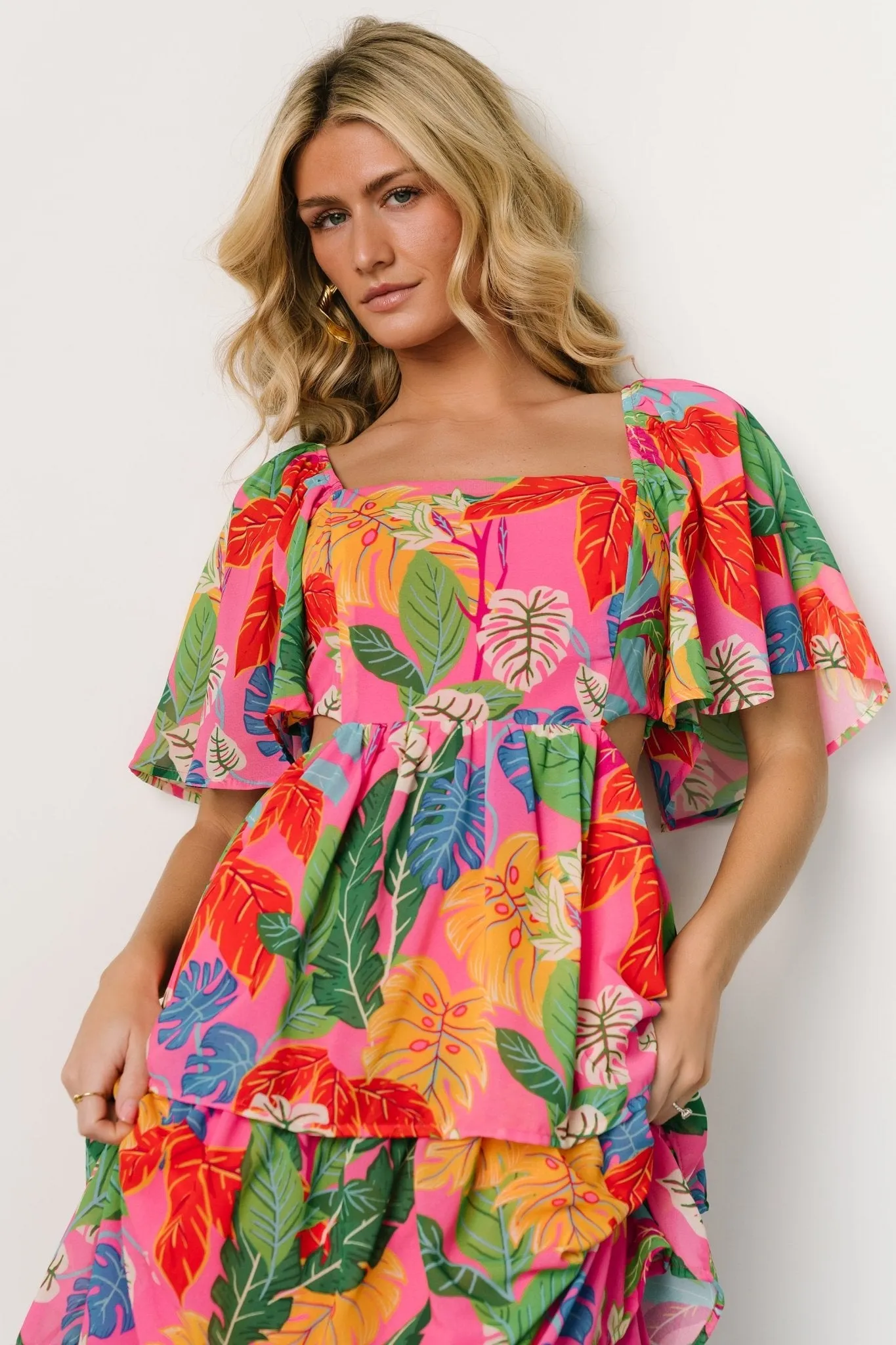 Madrigal Tiered Dress | Multi sold by Baltic Born product image thumbnail 2