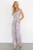 Palisades Tank Jumpsuit | Lavender Print sold by Baltic Born