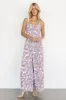 Palisades Tank Jumpsuit | Lavender Print sold by Baltic Born