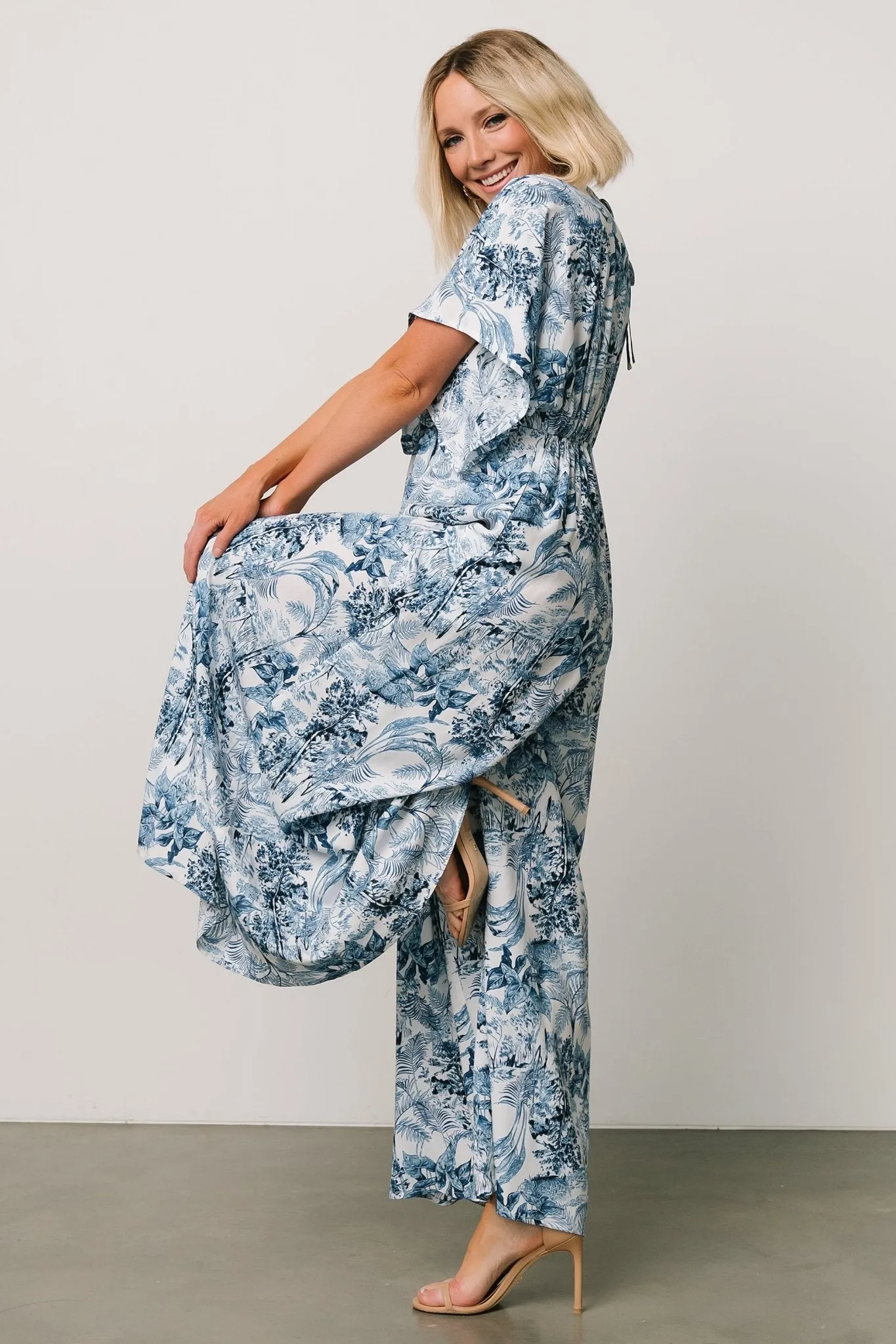 Byron Jumpsuit | Blue Print sold by Baltic Born product image thumbnail 2