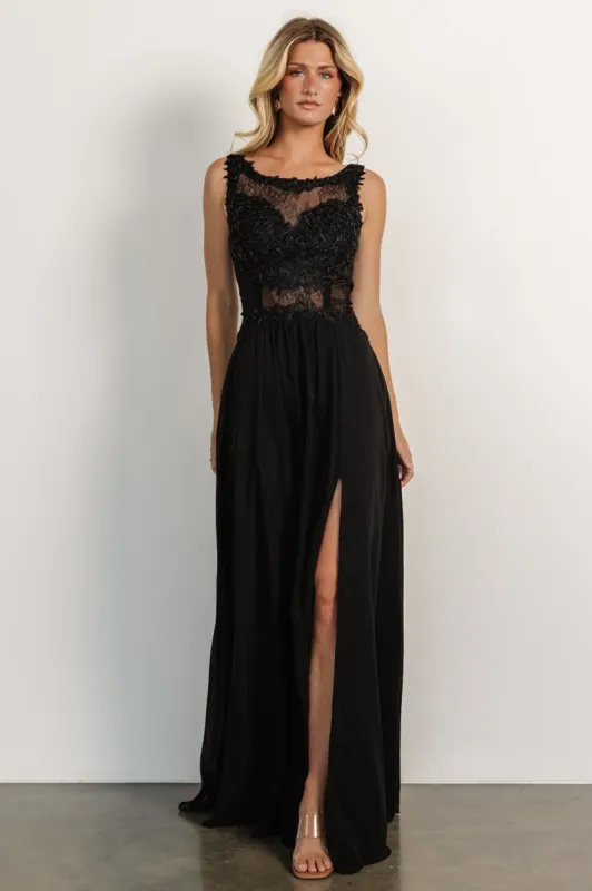 Konstantina Gown | Black sold by Baltic Born