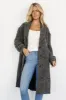 Burke Boucle Coat | Charcoal sold by Baltic Born