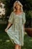 Avery Short Dress | Sage sold by Baltic Born