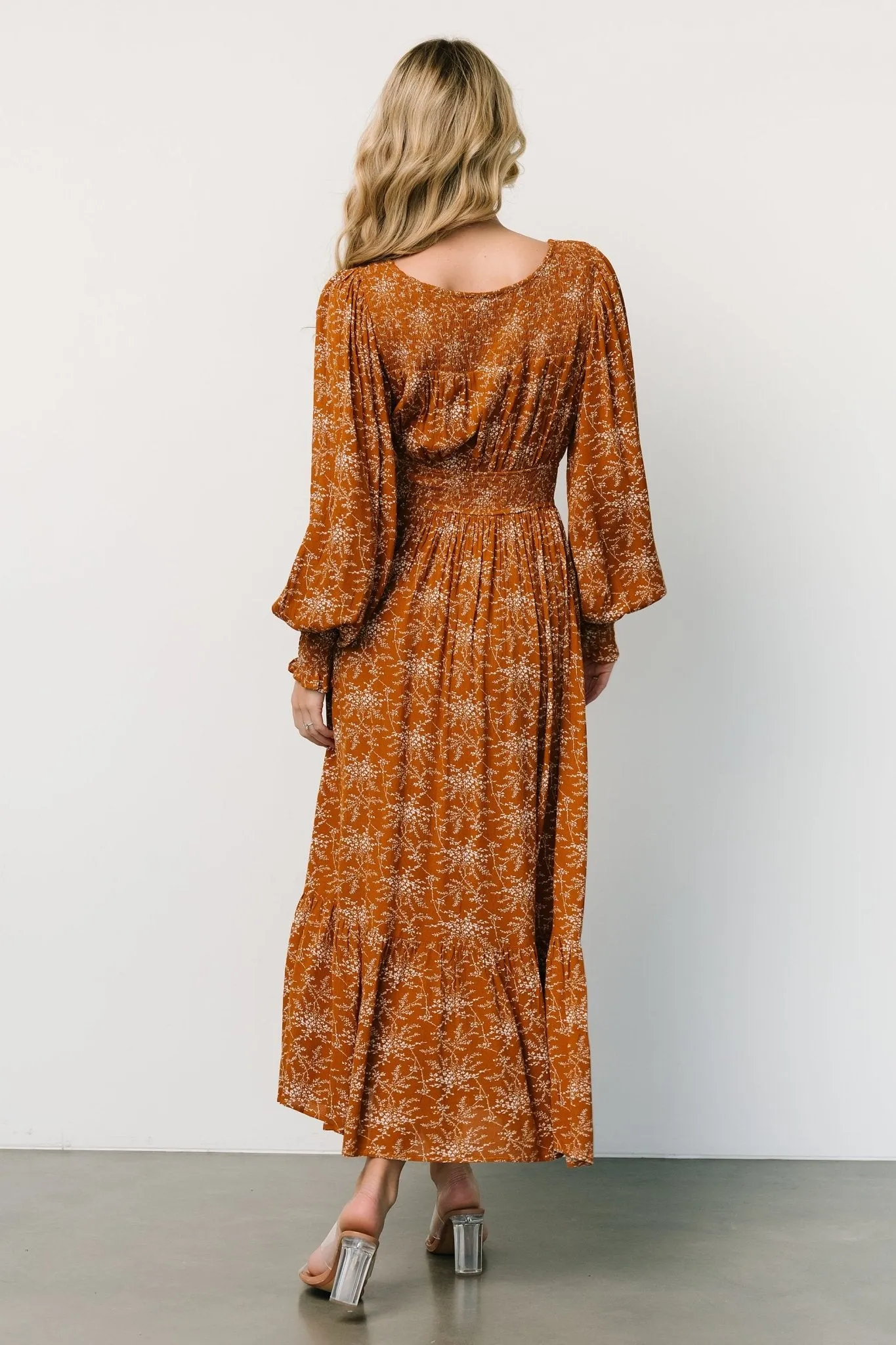 Dakota Maxi Dress | Camel Print sold by Baltic Born product image thumbnail 3