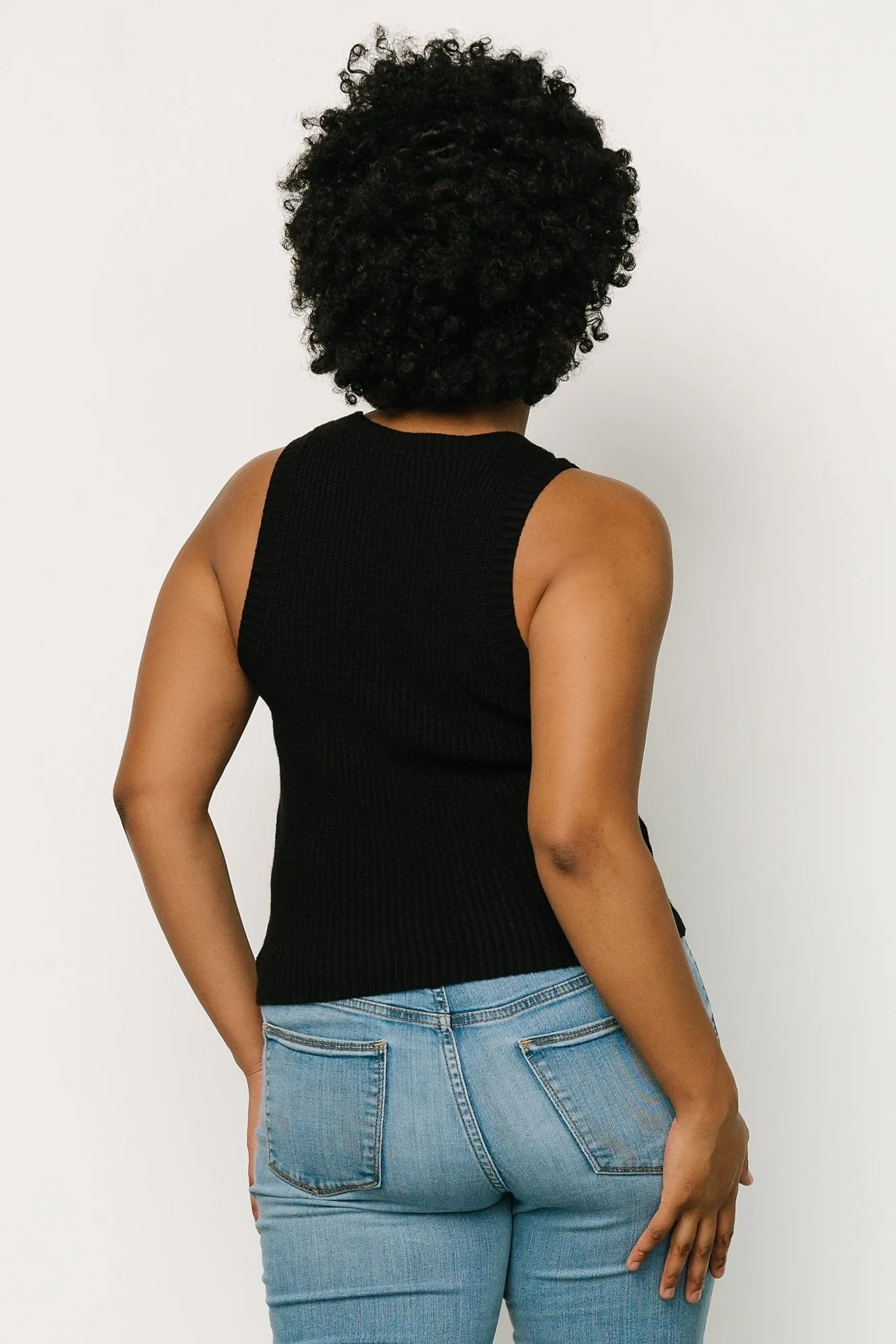 Cruz Knit Tank Top | Black sold by Baltic Born product image thumbnail 3