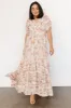 Katherine Maxi Dress | Cream + Rust Floral sold by Baltic Born